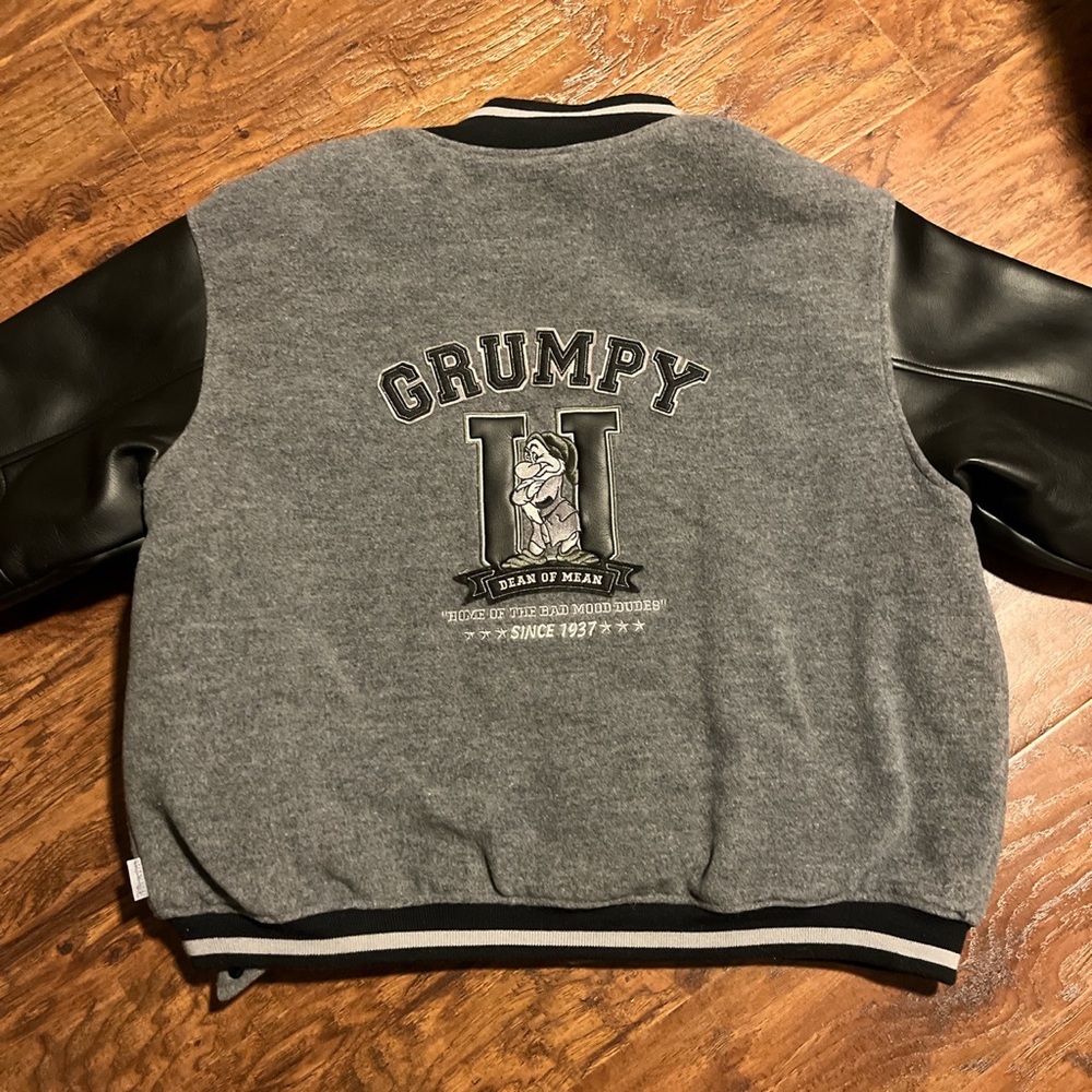 Disney Grumpy Letterman Jacket